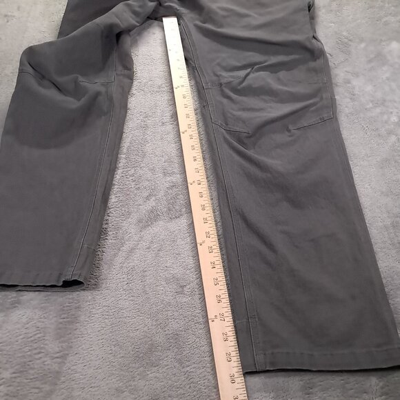 Off The Grid Trailblazer Pant Men 38x30, Tag 34x30 Gray Stretch Cotton Utility - Picture 11 of 15
